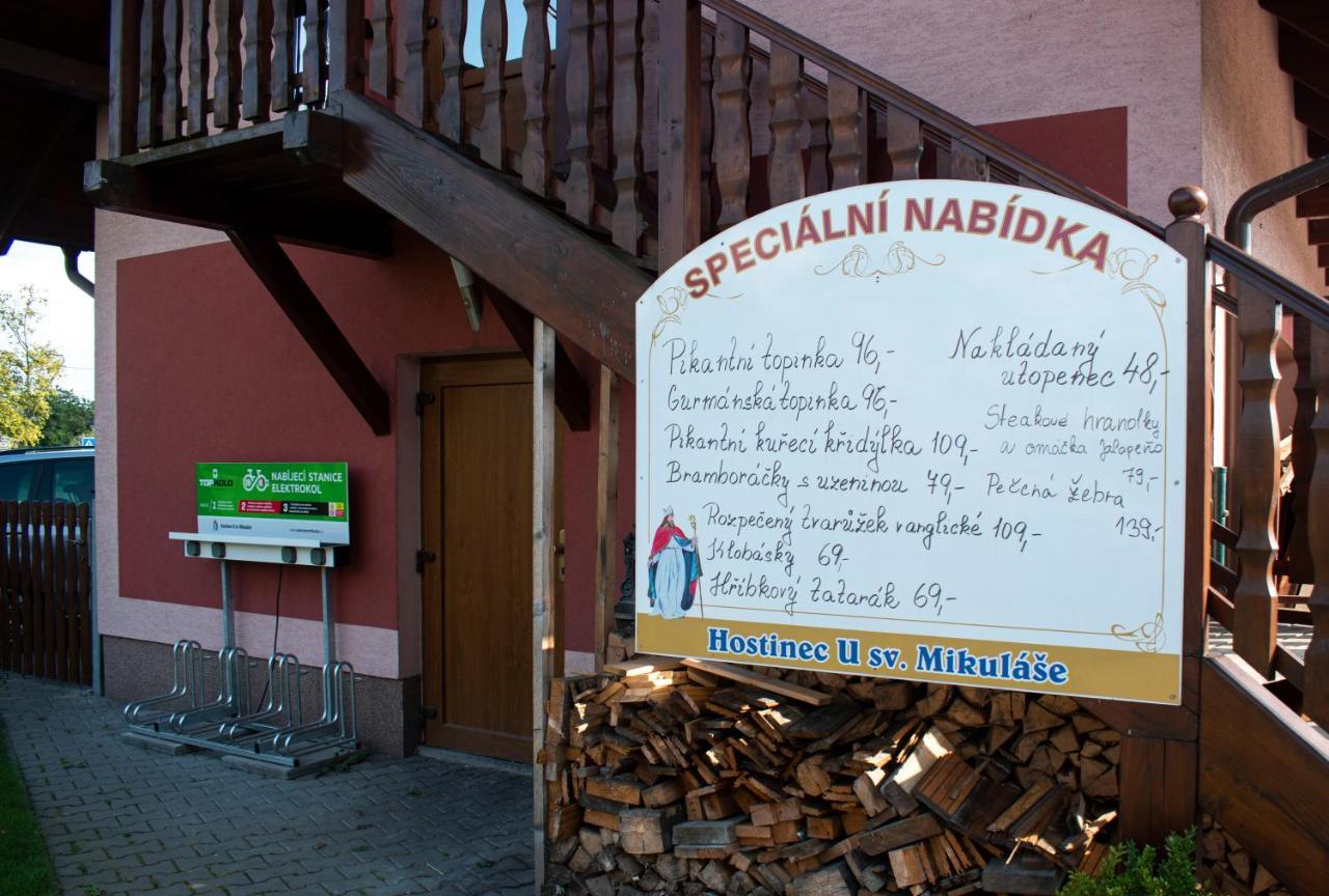 Hostinec A Penzion U Sv. Mikulase Hať المظهر الخارجي الصورة